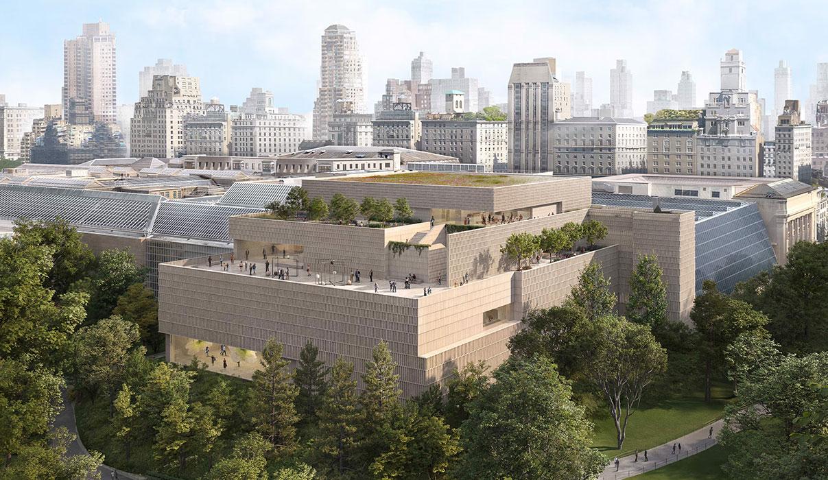 The new Oscar L. Tang and H.M. Agnes Hsu-Tang Wing at the Metropolitan Museum of Art in New York.